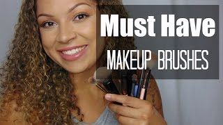 My Must Have Makeup Brushes | AaliaMarquis