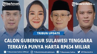 Harta Kekayaan Rp634 Miliar, ASR Calon Gubernur Sulawesi Tenggara Terkaya Disusul Tina, LA, Ruksamin