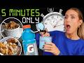 I tried VIRAL 5 MINUTE RECIPES off TIKTOK & INSTAGRAM *is anything worth making??