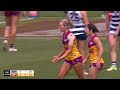 geelong v brisbane highlights week eight 2024 aflw