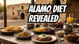 What did they eat at the Alamo?