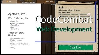 CodeCombat Web Development 2 - Level 15 Tutorial with Answers