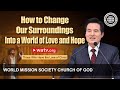 Those Who Have the Love of Christ | WMSCOG