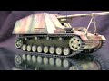 vintage bandai 1 48th scale nashorn hornisse tank destroyer