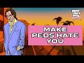 How to Activate Cheat Code for Making Peds Hate You in GTA Vice City 2024?