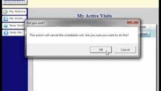 Cancelling a Scheduled Visit