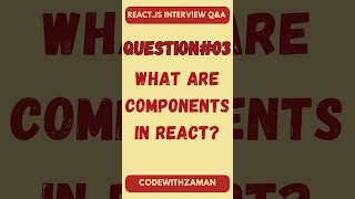 React Components Explained | Beginner Guide #components #reactjs #reacttutorial