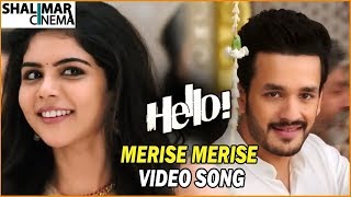 Merise Merise Video Song || Hello Telugu Movie || Akhil, Kalyani Priyadarshan || Shalimarcinema