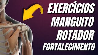 Ideias de EXERCÍCIOS para FORTALECIMENTO de MANGUITO ROTADOR