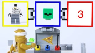 LEGO Experimental Ninjago Golden Zane Build STOP MOTION | Billy Bricks