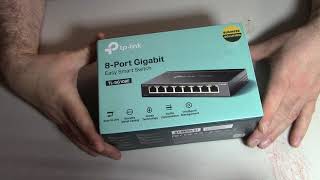 TP-link - TL-SG108E - 8-Port Gigabit - Easy Smart Switch