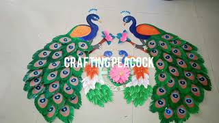peacock pepar craft