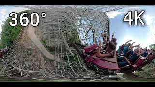 Outlaw Run 360° front seat on-ride 4K POV Silver Dollar City