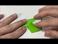 【折り紙・origami】葉っぱ　leaf