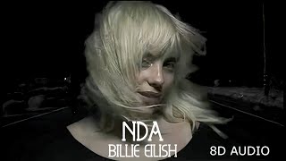 Billie Eilish - NDA - 8D Audio