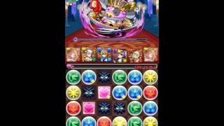 無課金初心者のパズドラ「アーミル降臨」光カーリーPT