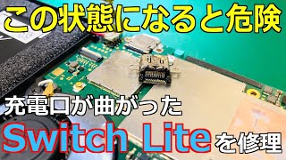 【高難易度】Switch LiteのUSB交換・修理をしてみた