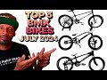 Top 3 BMX  Bikes From July 2024. These Bike Are  FIRE