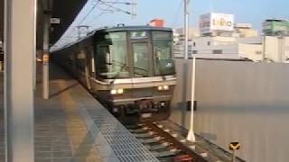 【堂々の12両編成223系2000番台】２２３系普通米原行発車（姫路駅５番のりば）【JR神戸線→JR京都線→JR琵琶湖線】