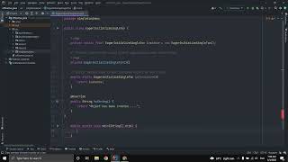 Singleton design pattern (Eager initialize singleton) in java