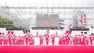 [4K] 桜（高知中央高等学校）　高知よさこい祭り 2023 本祭1日目