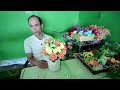 Kỹ năng trang trí bình hoa lụa đẹp | Flower arranging art | patrickbv .