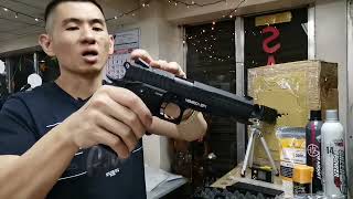 Hicapa 5.1 SSP-1 Airsoft Gas Blowback Pistol by Novritsch, Made in Taiwan, for Sir Benjie of Lucena