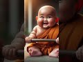 Little cute 🥺 🥰 monk baby girl #viral#status #shortvideos