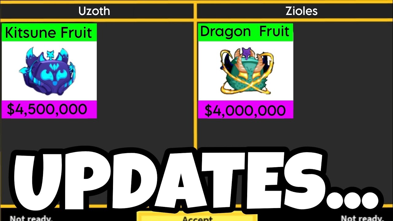 Blox Fruits Kitsune Fruit & Dragon Rework Update... - YouTube