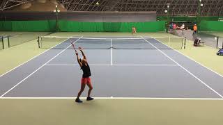 【2019兵庫国際①/予1R】Kokoro ISHIKAWA 対 Suzu MATSUKI  2019 ITF兵庫国際ジュニア 女子シングルス 予選1回戦