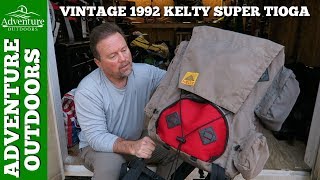 Camping Gear ~ Craigslist ~ 1992 Vintage Kelty Super Tioga External Frame Backpack ~ Mint Condition