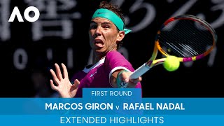 Marcos Giron v Rafael Nadal Extended Highlights (1R) | Australian Open 2022