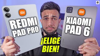 ESTÁ CLARO!✅Xiaomi REDMI PAD PRO vs XIAOMI PAD 6