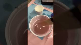 How to epoxy resin a tabletop epoxy pour furniture flip makeover black red blue silver extreme resin