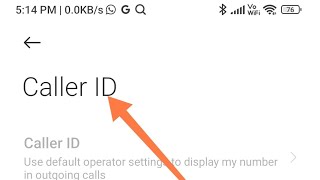 how to set caller Id setting redmi note 8, redmi mobile caller Id setting