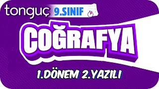 9.Sınıf Coğrafya 1.Dönem 2.Yazılıya Hazırlık 📑 #2024