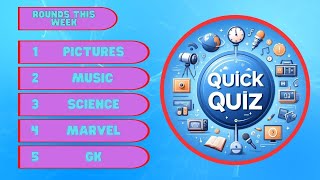 #8 Ultimate Pub Quiz: Pictures, Music, Science, Marvel & General Knowledge | With Answers! 🎉