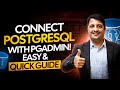 How to Connect to a PostgreSQL Database with pgAdmin | PostgreSQL pgadmin connection with practical