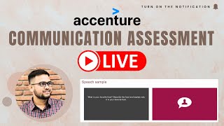 🔴LIVE : Accenture Communication Assessment #accenture #accentureassessment