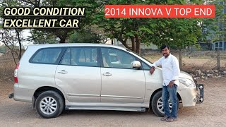 2014 INNOVA V TOP END DIESEL CAR 7 SITTER PRICE: 8,00,000