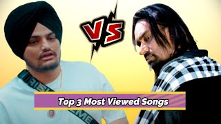 Sidhu Moose Wala Vs Babbu Maan - Top 3 Most Viewed Songs