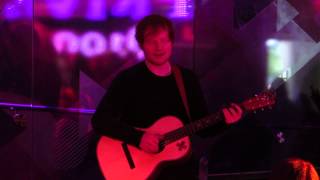 Ed Sheeran - Thinking Out Loud - Q100 Private Performance at Prive in Atlanta, Georgia