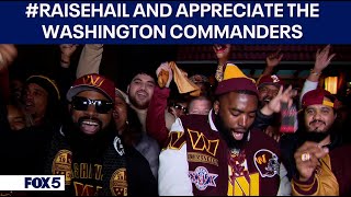 #RaiseHail for this Washington Commanders team ahead of the NFC Championship game