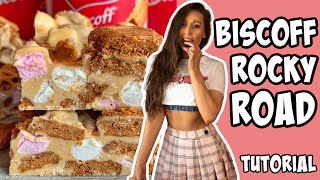 How to make Biscoff Rocky Road! tutorial