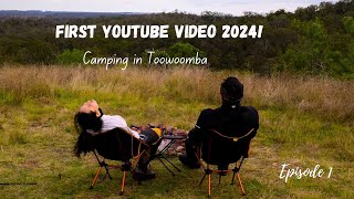 Couple motorcycle camping at a stunning location, 2024. [Relaxing by the campfire, ASMR Infused]