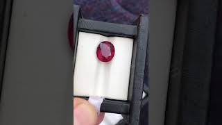 🔮Natural Rhodolite ⚖️Weight : 4.2 carat 🎚️:11.3*9.8*6.2mm☀️: slightly inclusion