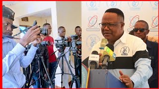 TUNDU LISSU APIGWA MASWALI MAZITO NA WAANDISHI | AKOSA MAJIBU AYAJIBU KWA TAHADHARI NZITO