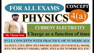 Concept 4(a): Charge as a function of time