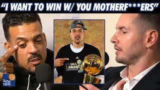 Matt Barnes On Why He Chased A Ring and JJ Redick On Why He Didn't