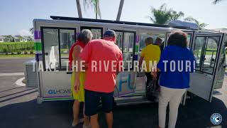 RiverTram at Riverland in Port St. Lucie, Narrated